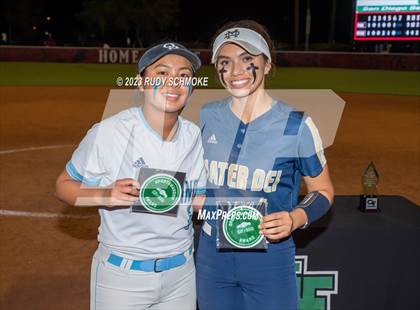 Thumbnail 2 in Otay Ranch vs. Mater Dei Catholic (CIF SDS D1 Softball Finals) photogallery.