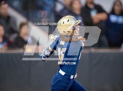 Thumbnail 3 in Otay Ranch vs. Mater Dei Catholic (CIF SDS D1 Softball Finals) photogallery.