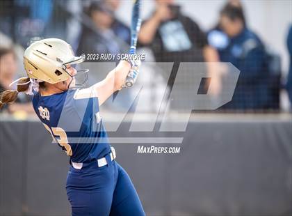 Thumbnail 3 in Otay Ranch vs. Mater Dei Catholic (CIF SDS D1 Softball Finals) photogallery.