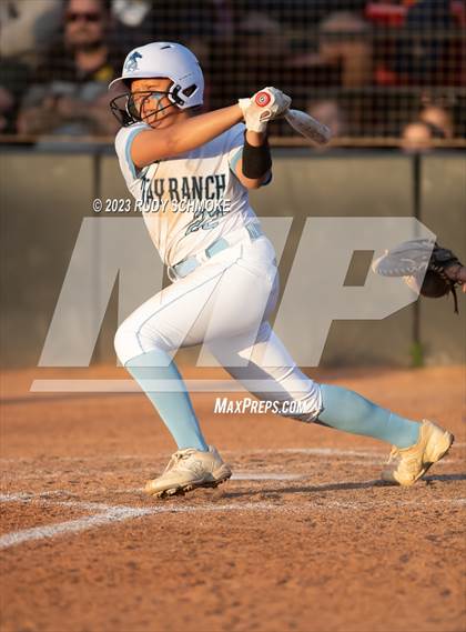 Thumbnail 3 in Otay Ranch vs. Mater Dei Catholic (CIF SDS D1 Softball Finals) photogallery.