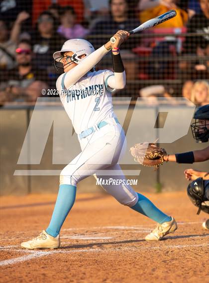 Thumbnail 3 in Otay Ranch vs. Mater Dei Catholic (CIF SDS D1 Softball Finals) photogallery.