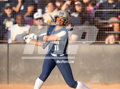 Thumbnail 2 in Otay Ranch vs. Mater Dei Catholic (CIF SDS D1 Softball Finals) photogallery.