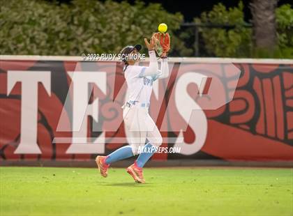 Thumbnail 2 in Otay Ranch vs. Mater Dei Catholic (CIF SDS D1 Softball Finals) photogallery.