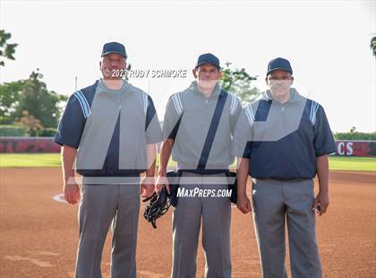 Thumbnail 2 in Otay Ranch vs. Mater Dei Catholic (CIF SDS D1 Softball Finals) photogallery.