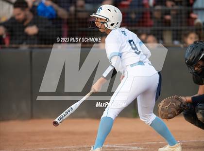 Thumbnail 3 in Otay Ranch vs. Mater Dei Catholic (CIF SDS D1 Softball Finals) photogallery.