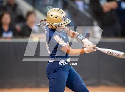 Thumbnail 1 in Otay Ranch vs. Mater Dei Catholic (CIF SDS D1 Softball Finals) photogallery.