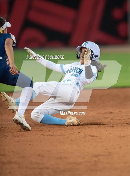 Thumbnail 1 in Otay Ranch vs. Mater Dei Catholic (CIF SDS D1 Softball Finals) photogallery.