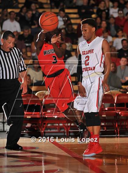 Thumbnail 2 in Orange Lutheran vs. Westchester (Nike Extravaganza) photogallery.