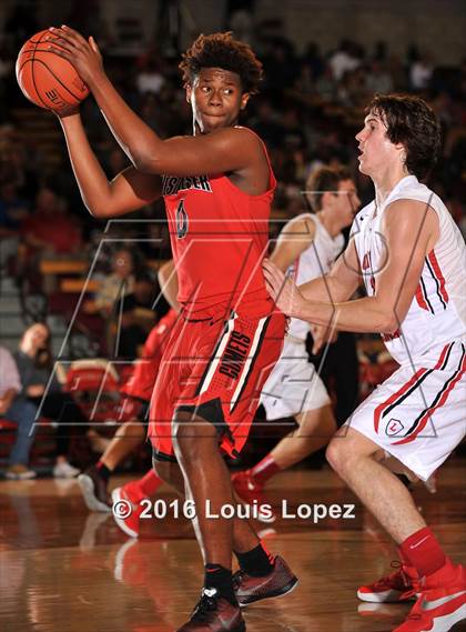 Thumbnail 3 in Orange Lutheran vs. Westchester (Nike Extravaganza) photogallery.