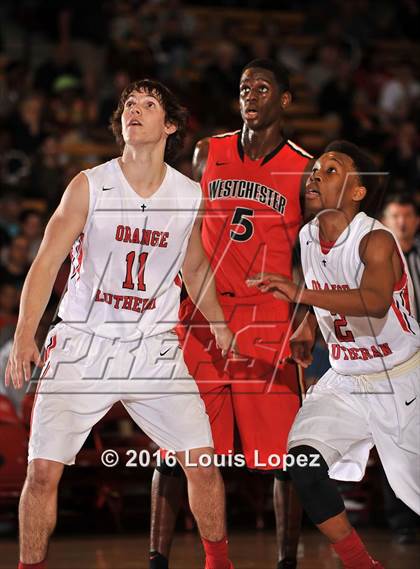 Thumbnail 3 in Orange Lutheran vs. Westchester (Nike Extravaganza) photogallery.