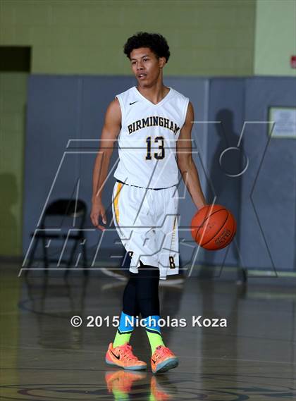 Thumbnail 2 in Birmingham vs. Sylmar (Huntington Park Tournament) photogallery.