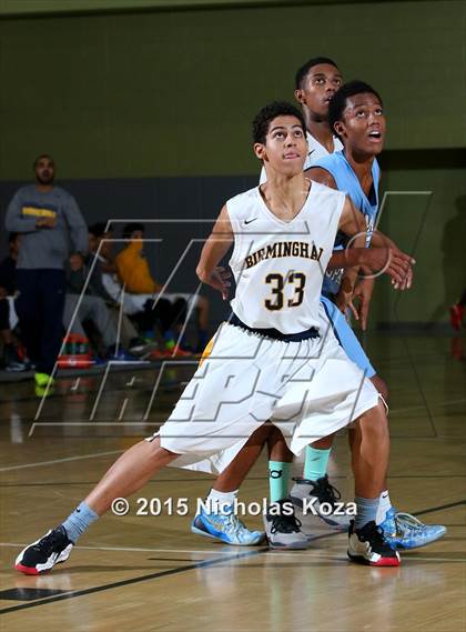 Thumbnail 1 in Birmingham vs. Sylmar (Huntington Park Tournament) photogallery.