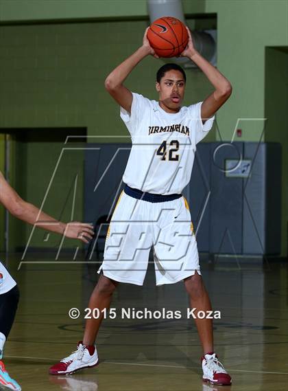 Thumbnail 3 in Birmingham vs. Sylmar (Huntington Park Tournament) photogallery.