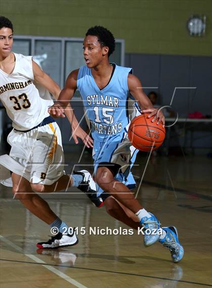 Thumbnail 2 in Birmingham vs. Sylmar (Huntington Park Tournament) photogallery.