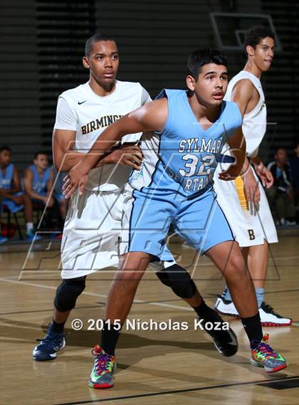 Thumbnail 1 in Birmingham vs. Sylmar (Huntington Park Tournament) photogallery.