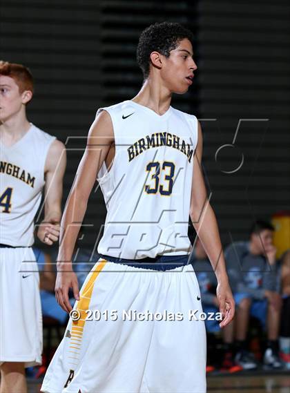 Thumbnail 1 in Birmingham vs. Sylmar (Huntington Park Tournament) photogallery.