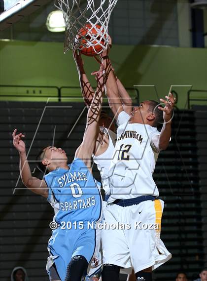 Thumbnail 3 in Birmingham vs. Sylmar (Huntington Park Tournament) photogallery.