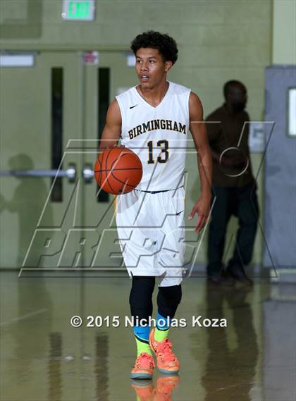 Thumbnail 3 in Birmingham vs. Sylmar (Huntington Park Tournament) photogallery.