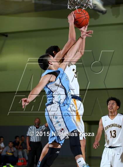 Thumbnail 1 in Birmingham vs. Sylmar (Huntington Park Tournament) photogallery.
