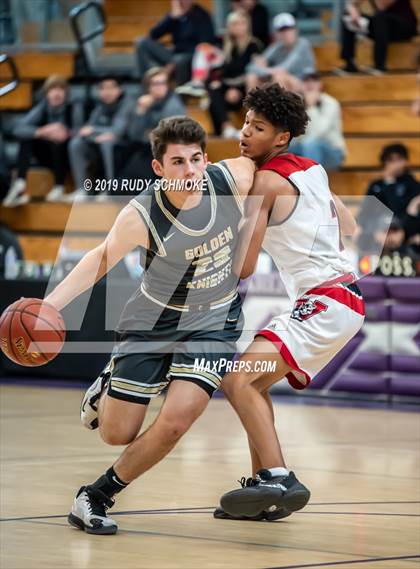 Thumbnail 1 in St. Francis vs. Vista (BSN Sports Showcase) photogallery.