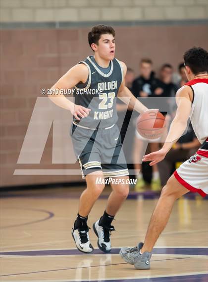 Thumbnail 3 in St. Francis vs. Vista (BSN Sports Showcase) photogallery.