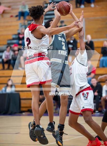 Thumbnail 2 in St. Francis vs. Vista (BSN Sports Showcase) photogallery.