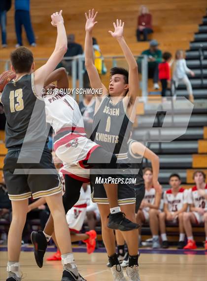 Thumbnail 3 in St. Francis vs. Vista (BSN Sports Showcase) photogallery.