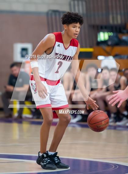 Thumbnail 1 in St. Francis vs. Vista (BSN Sports Showcase) photogallery.
