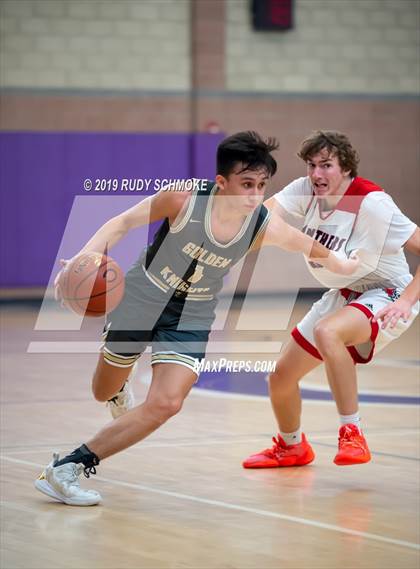 Thumbnail 1 in St. Francis vs. Vista (BSN Sports Showcase) photogallery.