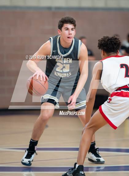 Thumbnail 1 in St. Francis vs. Vista (BSN Sports Showcase) photogallery.