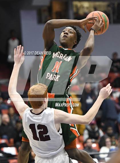 Thumbnail 2 in Morgan Park vs. Champaign Central (Chicago Elite Classic) photogallery.