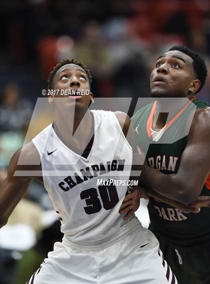 Thumbnail 3 in Morgan Park vs. Champaign Central (Chicago Elite Classic) photogallery.