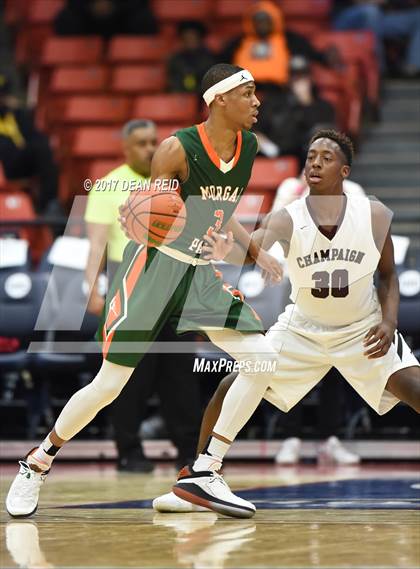 Thumbnail 1 in Morgan Park vs. Champaign Central (Chicago Elite Classic) photogallery.