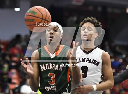 Thumbnail 3 in Morgan Park vs. Champaign Central (Chicago Elite Classic) photogallery.