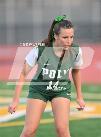 Thumbnail 3 in Claremont vs Long Beach Poly (CIF SS Div 2 Round 2) photogallery.