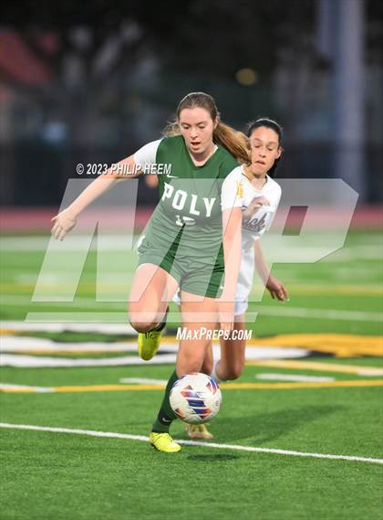 Thumbnail 2 in Claremont vs Long Beach Poly (CIF SS Div 2 Round 2) photogallery.