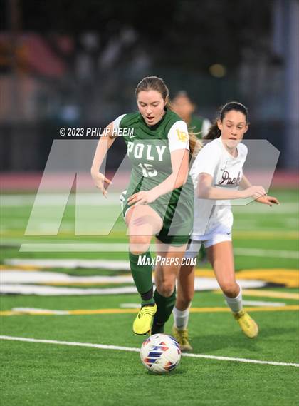 Thumbnail 1 in Claremont vs Long Beach Poly (CIF SS Div 2 Round 2) photogallery.