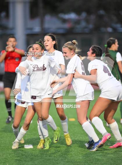 Thumbnail 1 in Claremont vs Long Beach Poly (CIF SS Div 2 Round 2) photogallery.