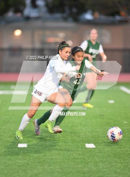 Thumbnail 2 in Claremont vs Long Beach Poly (CIF SS Div 2 Round 2) photogallery.