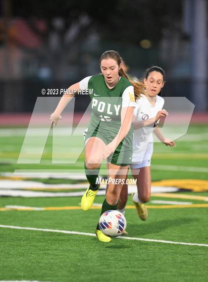 Thumbnail 3 in Claremont vs Long Beach Poly (CIF SS Div 2 Round 2) photogallery.