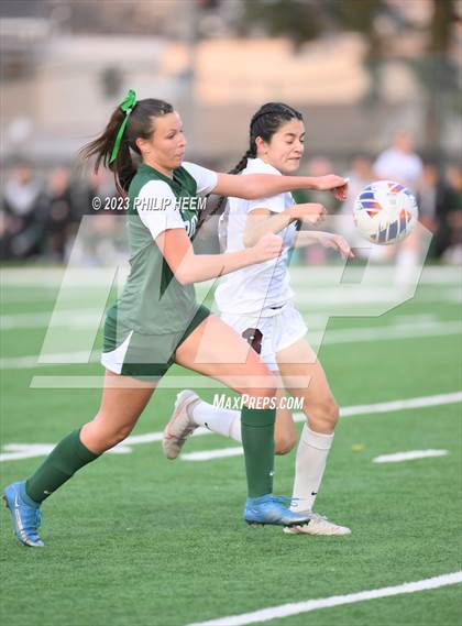 Thumbnail 1 in Claremont vs Long Beach Poly (CIF SS Div 2 Round 2) photogallery.