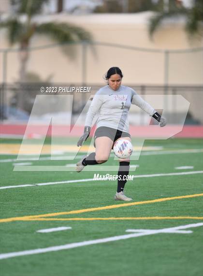 Thumbnail 2 in Claremont vs Long Beach Poly (CIF SS Div 2 Round 2) photogallery.
