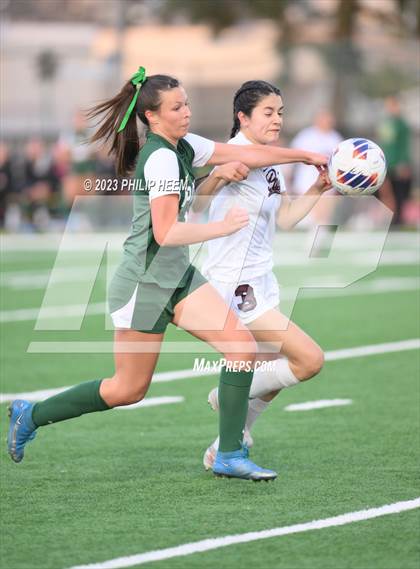 Thumbnail 2 in Claremont vs Long Beach Poly (CIF SS Div 2 Round 2) photogallery.