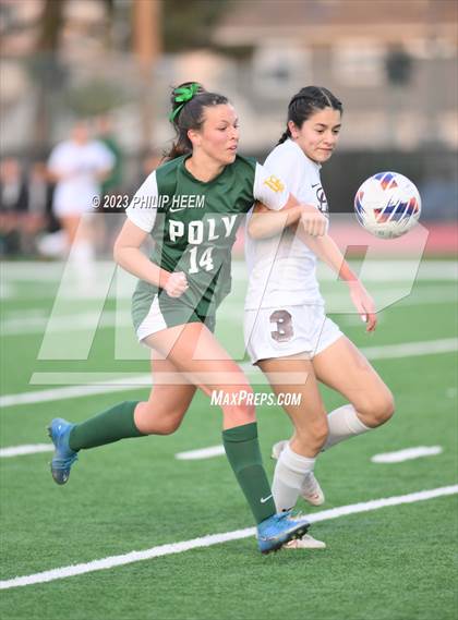 Thumbnail 1 in Claremont vs Long Beach Poly (CIF SS Div 2 Round 2) photogallery.