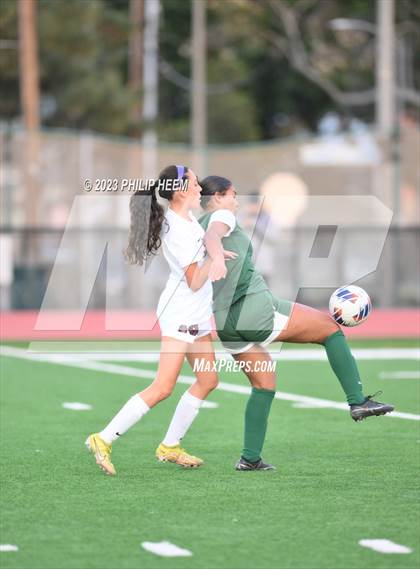 Thumbnail 2 in Claremont vs Long Beach Poly (CIF SS Div 2 Round 2) photogallery.