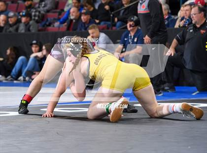 Thumbnail 3 in CIF State Girls Wrestling Championships (SemiFinals) photogallery.