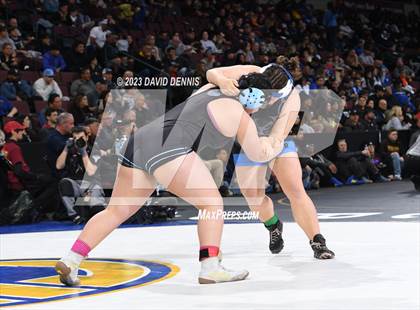 Thumbnail 3 in CIF State Girls Wrestling Championships (SemiFinals) photogallery.
