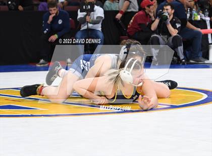 Thumbnail 3 in CIF State Girls Wrestling Championships (SemiFinals) photogallery.