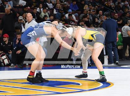Thumbnail 1 in CIF State Girls Wrestling Championships (SemiFinals) photogallery.