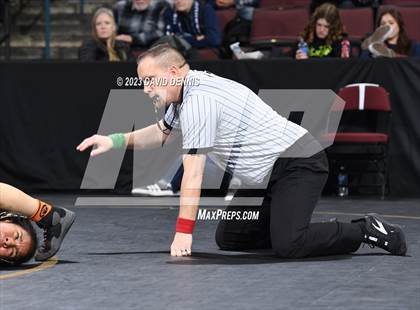 Thumbnail 1 in CIF State Girls Wrestling Championships (SemiFinals) photogallery.